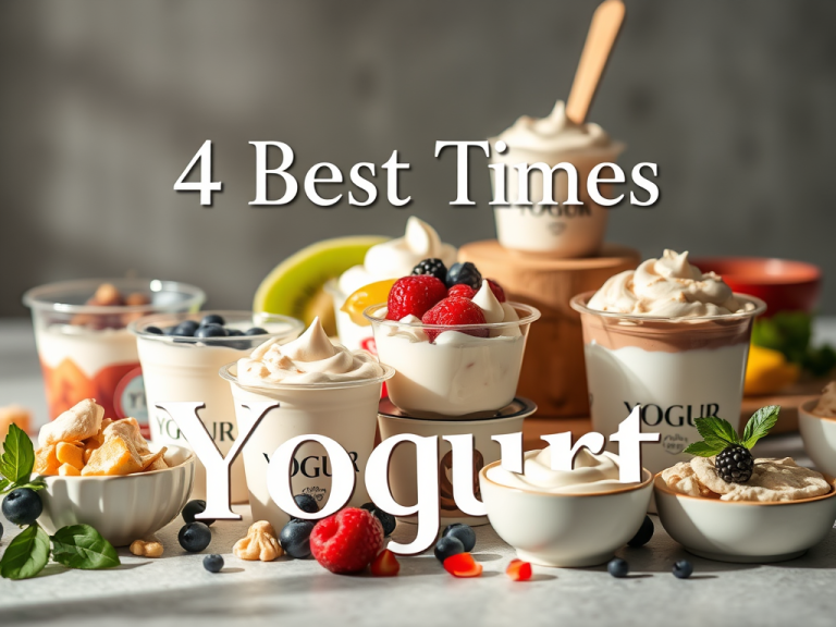 Empat Waktu Terbaik untuk Mengonsumsi Yogurt