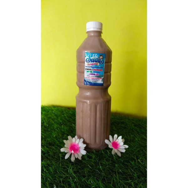 Susu Pastuerisasi Botol 1000ml Rasa Coklat