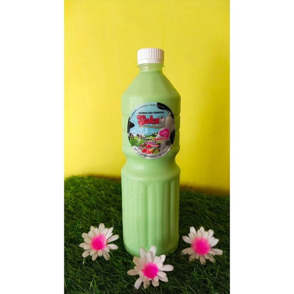 Yogurt Botol 1000ml Rasa Melon